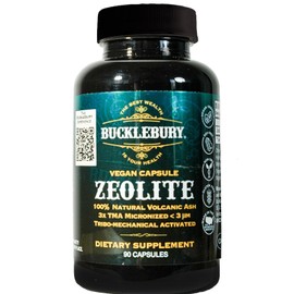 BUCKLEBURY BUCKLEBURY Zeolite Micronized Smart Mineral Capsules - Supports Detox, Immune & Digestive Tract Health - 90 Vegan Capsules