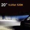 NORTHYUN 20Inch LED Light Bar with Front License Plate Frame