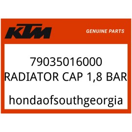 KTM OEM Part 79035016000 RADIATOR CAP 1,8 BAR