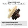 DC96-01703B Washer Pressure Sensor Assembly Water Level Sensor, Compatible with