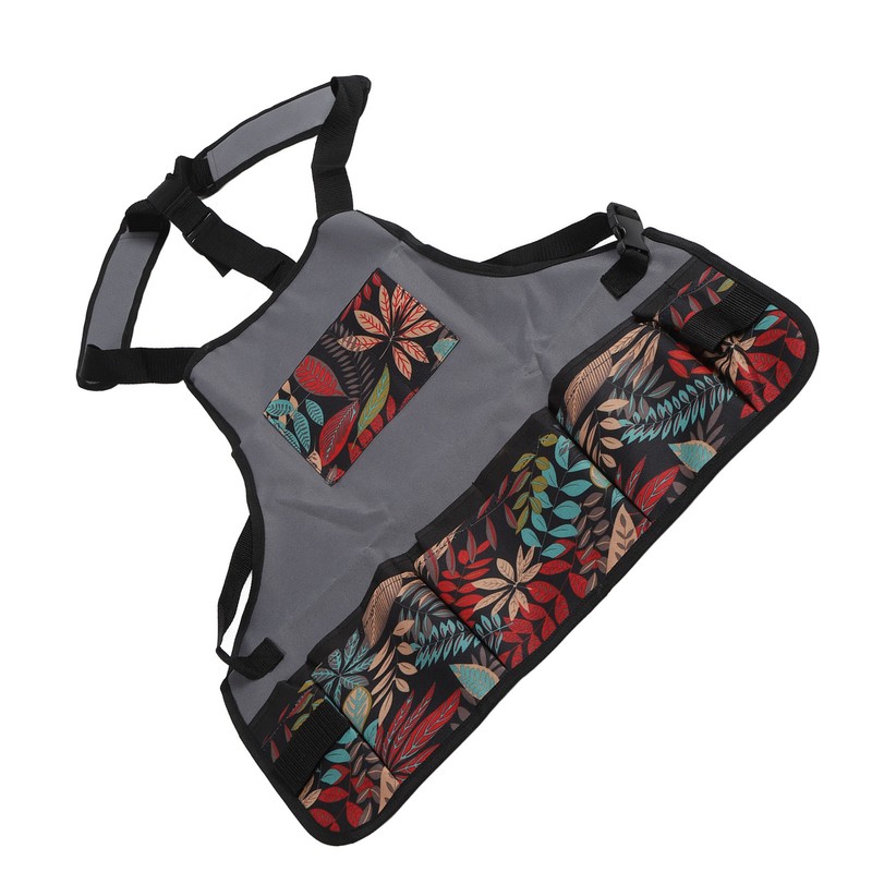 Gardening Apron with Pockets Water Resistant Washable Oxford Cloth Work