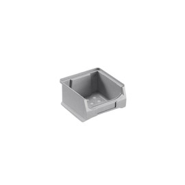Grey Storage Box 1.0 | H x W x D 6 x 10 x 10 cm | 0.4 Litres | Storage Container
