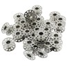 Coufce 32 Pcs Metal Bobbins for Sewing Machine, Replacement Bobbins