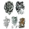 SG004 Tiger Wolf Tattoo Stickers Set, set073,