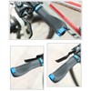 TOPCABIN 1 Pair of Bicycle Grips, Two Ends Screw Grips,
