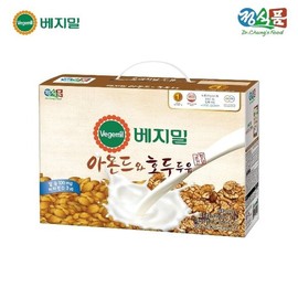 베지밀 아몬드와 호두 두유 190mlx24팩 Vegemil Almond and Walnut Soy Milk 190ml x 24 Packs