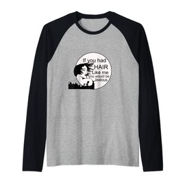 Hair Style, Chic, Salon, Trim, Blowdry, Shaped, Wave, Color Raglan Baseball Tee