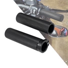 Rebacker Motorcycle 1" Handlebar Hand Grip Fit for Harley Touring Sportster Dyna Softail V-Rod