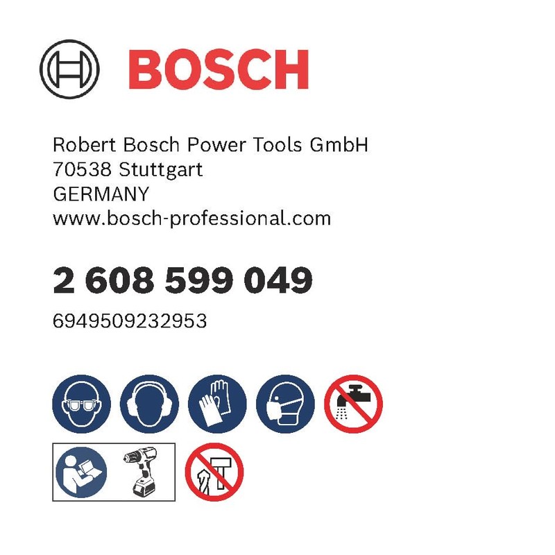 Bosch 1x PRO Ceramic Diamond Dry Drill Bit for Cylindrical