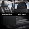 Xiangta Gray 3D Waterproof Car Seat Covers 90% Models Universal