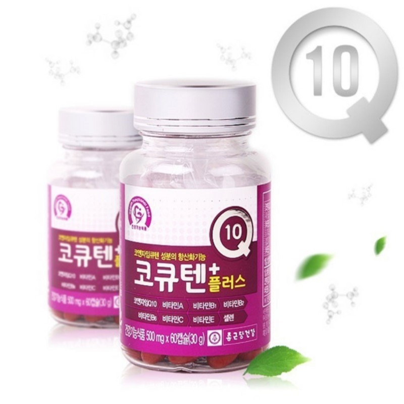 Chong Kun Dang CoQ10 Plus 180 capsules, 6 months supply
