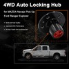 BEAMINGAUTO Manual Free Wheel Bearing Locking Hubs Replacement for 1983-1997