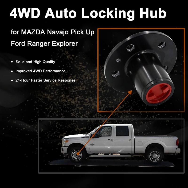 BEAMINGAUTO Manual Free Wheel Bearing Locking Hubs Replacement for 1983-1997