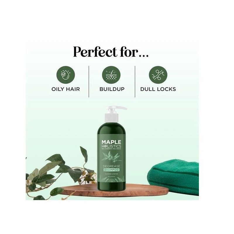 Clarifying Shampoo for Oily Hair and Scalp - Deep Cleansing