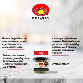 Plaza del Sol, Alcaparras en Vinagre, 110 gramos