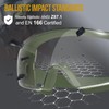 OneTigris Tactical Goggles Over Glasses, Anti Fog Tactical Eyeglasses, Safety
