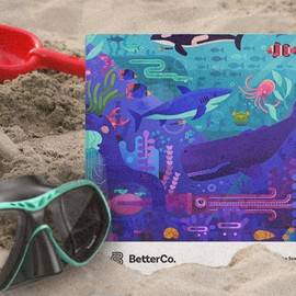 Under The Sea Puzzle - Nautical Marine Puzzle - 1000 Pieces Jigsaw Puzzle for Adults