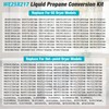 WE25X217 Dryer LP Conversion Kit for WE25M0032, WE25X0190, WE25X0214, WE25X0216