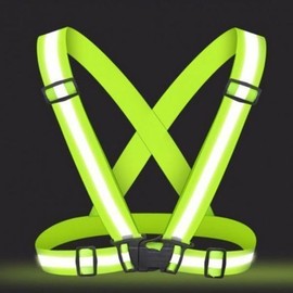 High-stretch luminous reflective X-band bicycle vest colored fluorescent belt safety riding X-band motorcycle / 고 스판 야광 반사 X반도 자전거 조끼 색 형광 벨트 안전 라이딩 엑스반도 오토바이