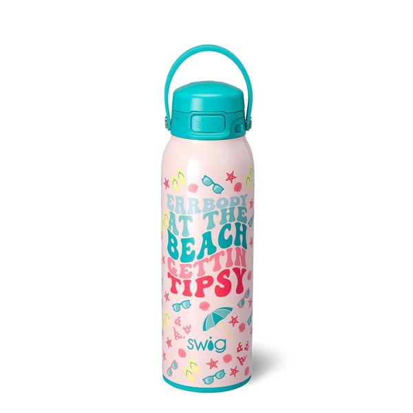 Swig Life 32oz EZ Fill Insulated Water Bottle, Leak Proof