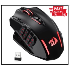 Redragon M913 Impact Elite Wireless Gaming Mouse 16000 DPI Wired/Wireless RGB Ga