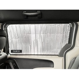 Side Window Rear Seat 2nd Row Sunshade Custom Fit for 2011 2012 2013 2014 2015 2016 2017 2018 2019 2020 Dodge Grand Caravan Minivan, UV Sun Protection Accessories (2pcs) - Made in USA