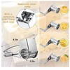 Cheese Grater Stainless Steel Vegetable Shredder Cutter Grinder 4 Drum