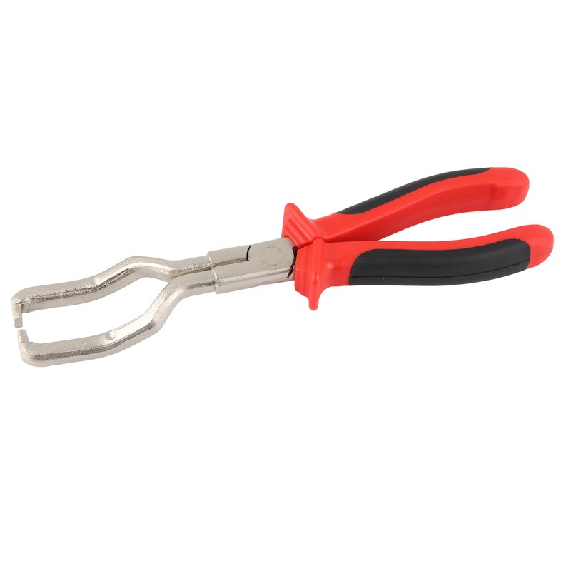 235mm Fuel Line Clip Plier Stainless Steel Rubber Grip Ergonomic
