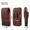 Mens Cell Phone Waist Bag with Clip, Mobile Phone Pocket