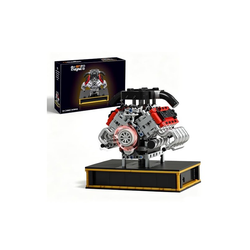 V8 Engine Building Set, Build Your Own Mini V8 Model