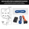 NuIth Add an Amplifier Subwoofer Interface Adapter Kit Select for