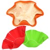 Koluti Nonstick Silicone Tortilla Shell Maker Set of 3, Colorful