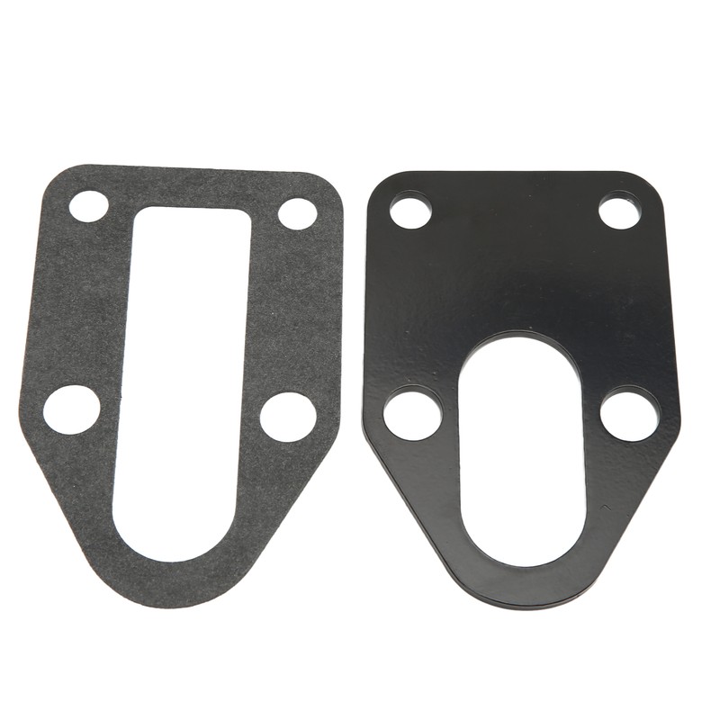 2pcs Fuel Pump Mounting Plate Gasket Kit Stainless Steel Replacement
