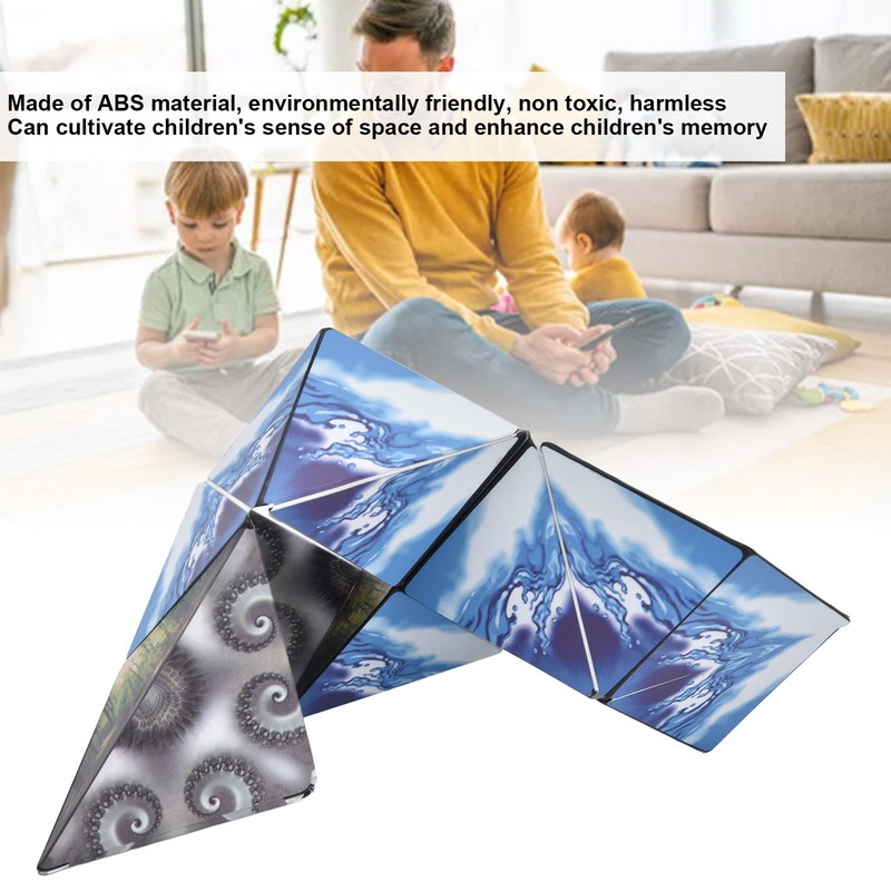 Puzzle Fingertip Toy Relieve Stress Eco Friendly Kids Educational Toy