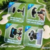 WUKO HUNT Magnetic Golf Cart Phone Holder 2-in-1