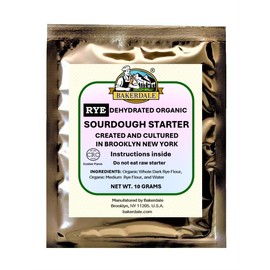 Bakerdale Dehydrated Organic RYE Sourdough Starter Culture