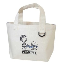 Snoopy Lunch Tote Mini Tote / Blanket Peanuts