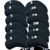 Golf Iron Head Covers Neoprene numbers Value 12 Pcs Set,