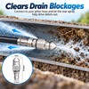 Sewer Jetter Nozzle Kit for Pressure Washer Use – Stainless