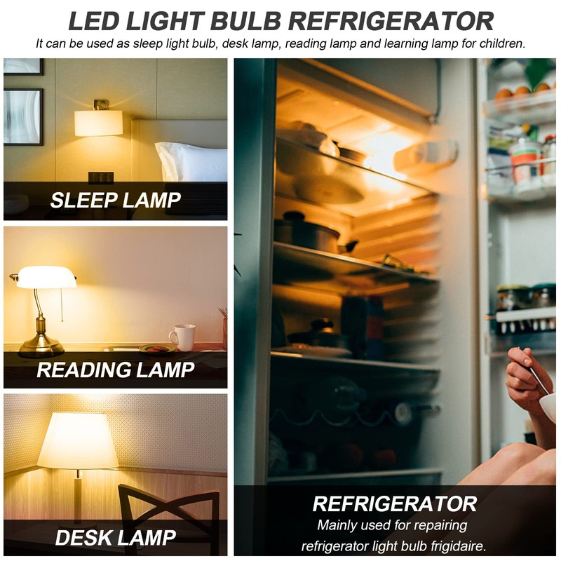 Kscjdg KEI D34l Refrigerator Light Bulb Replacement Frigidaire Light Bulb