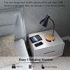 Metal Desk Lamp Wireless Charging Table Lamp Touch Reading Lights