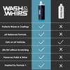WASH&WHIPS Silverstone Car Wash Shampoo – pH Balanced Soap to