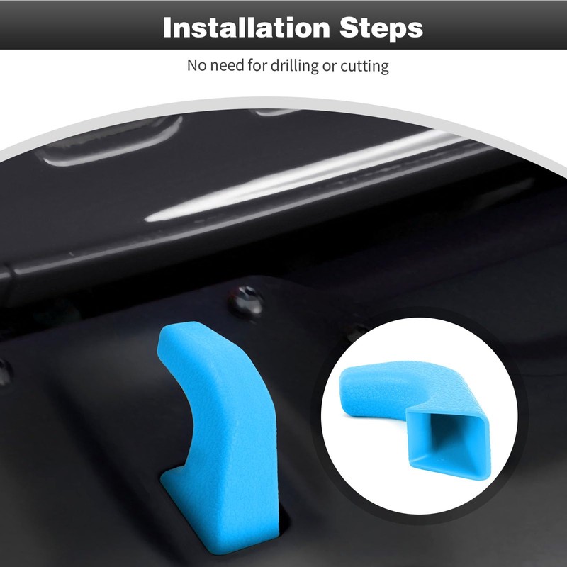 CheroCar Bumper Tow Hook Covers Tow Hook Protector External Accessories