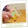 NOLITOY Stainless Steel Vegetable Peeler Tool with Ergonomic Handle for