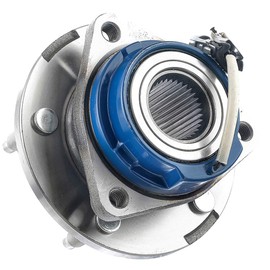 [1-Pack] 513187 - Front Driver or Passenger Side Wheel Hub Bearing Assembly for [4-Wheel ABS Models ONLY] Buick Rendezvous, Chevy Venture, Oldmobile Silhoette, Pontiac Aztek, Pontiac Montana