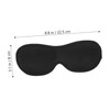 FRCOLOR 3pcs Silk Sleep Mask for Women Travel Eye Mask