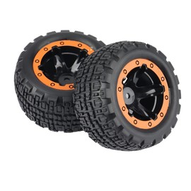 Binxind 4Pcs Tire Wheel Tyre for HBX 16889 16889A 16890 16890A 1601 1602 SG1601 SG1602 RC Car Parts Accessories