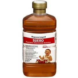 Suero Repone Liquid Suero Apple Flavor Pediatric Electrolyte Solution (Pack of 6)