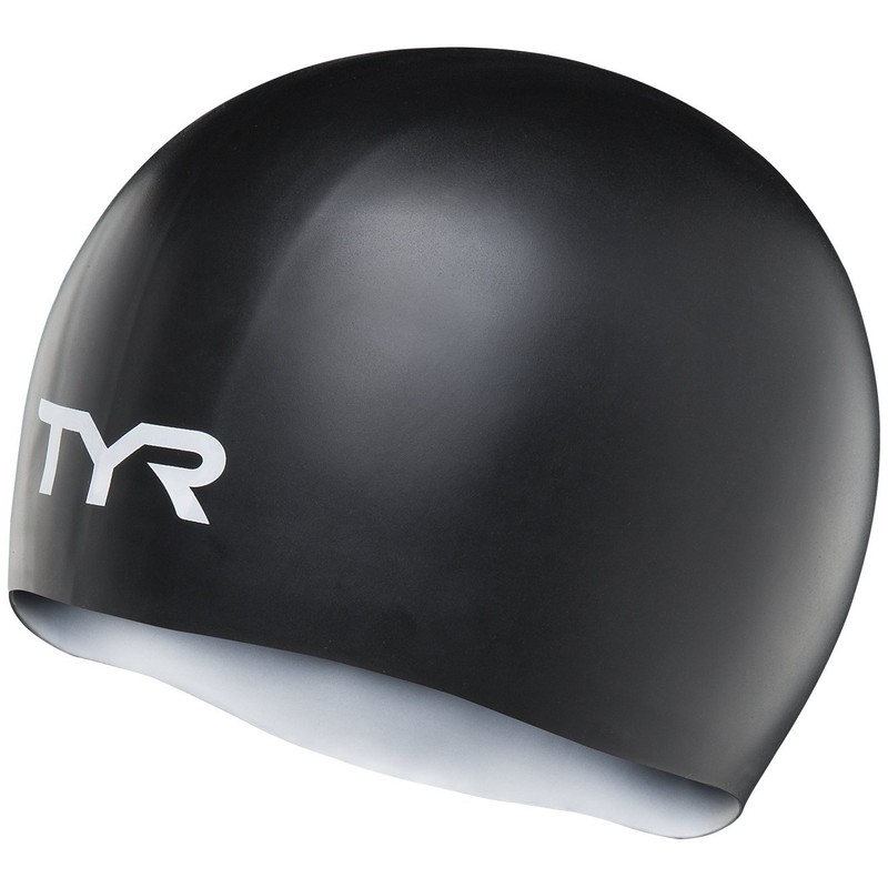 TYR Reversible Swim Cap - Silver