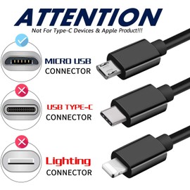 Master Cables Replacement Compatible Mophie Micro USB Charging Cable for Mophie Chargers Listed Below :